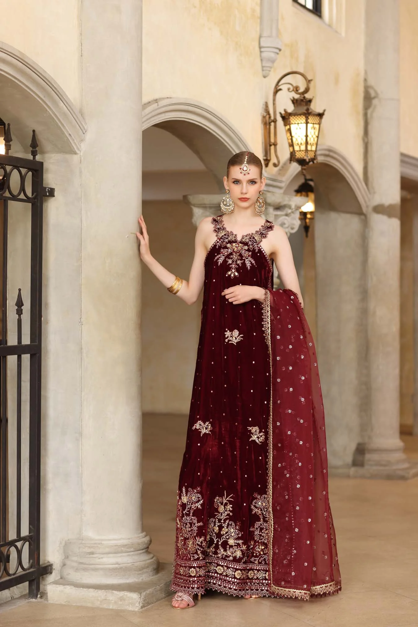 Saadia Asad Naqsh Noor Handcrafted Velvet 2025