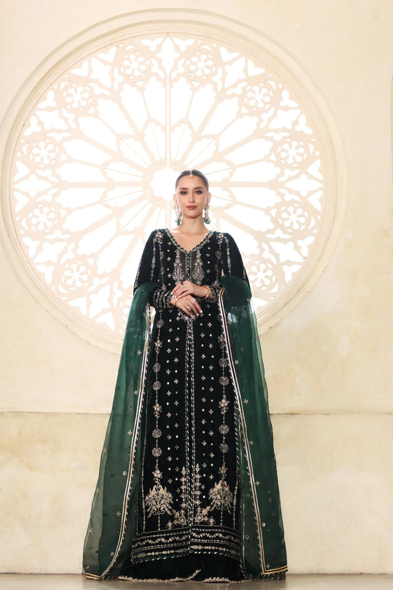 Saadia Asad Zamurrud Noor Handcrafted Velvet 2025