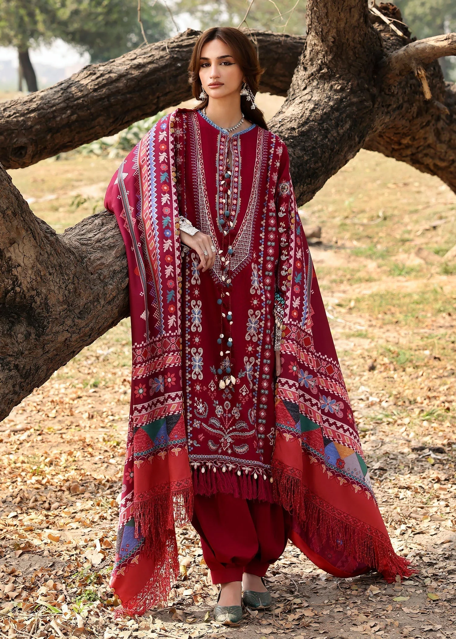 Sadaf Fawad Khan Mehrunisa Winter Shawl Collection 2025
