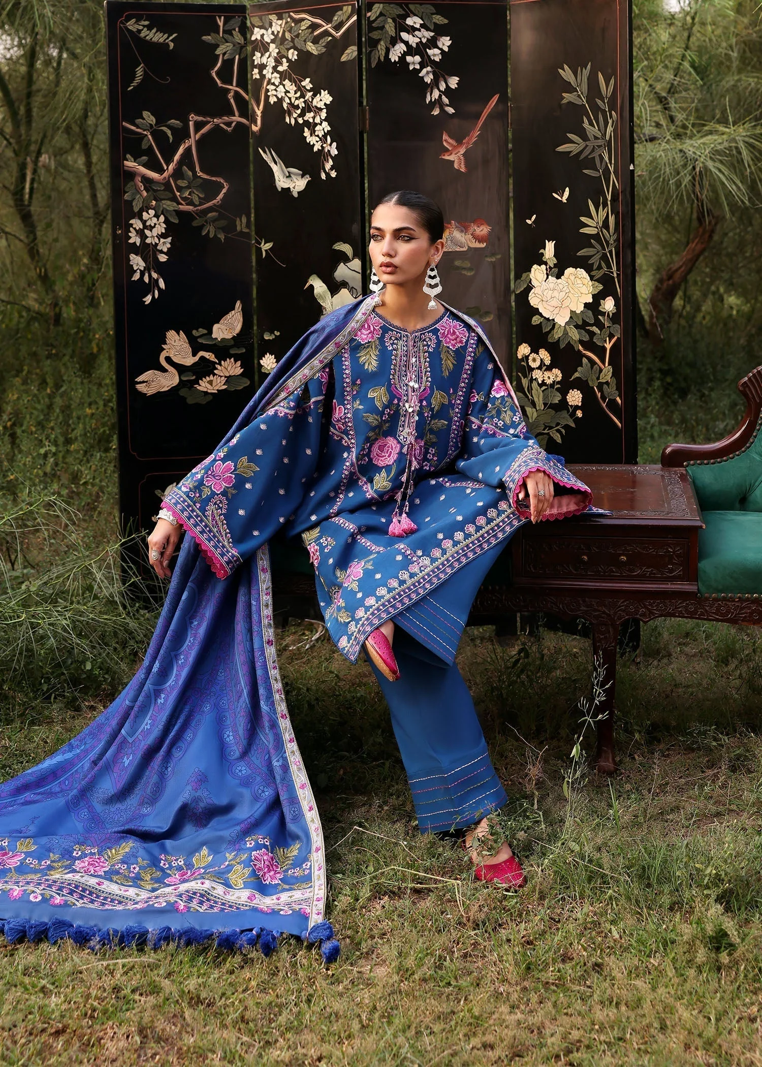 Sadaf Fawad Khan Rayha Winter Shawl Collection 2025