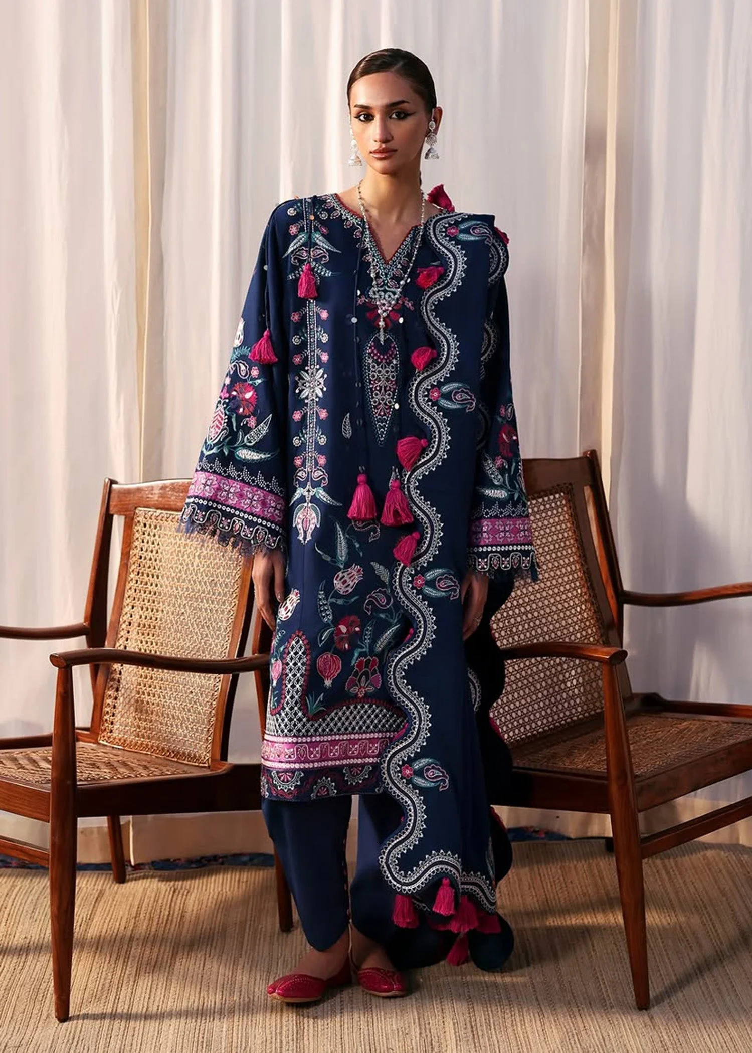 Sadaf Fawad Khan Shahnoor Winter Shawl Collection 2025