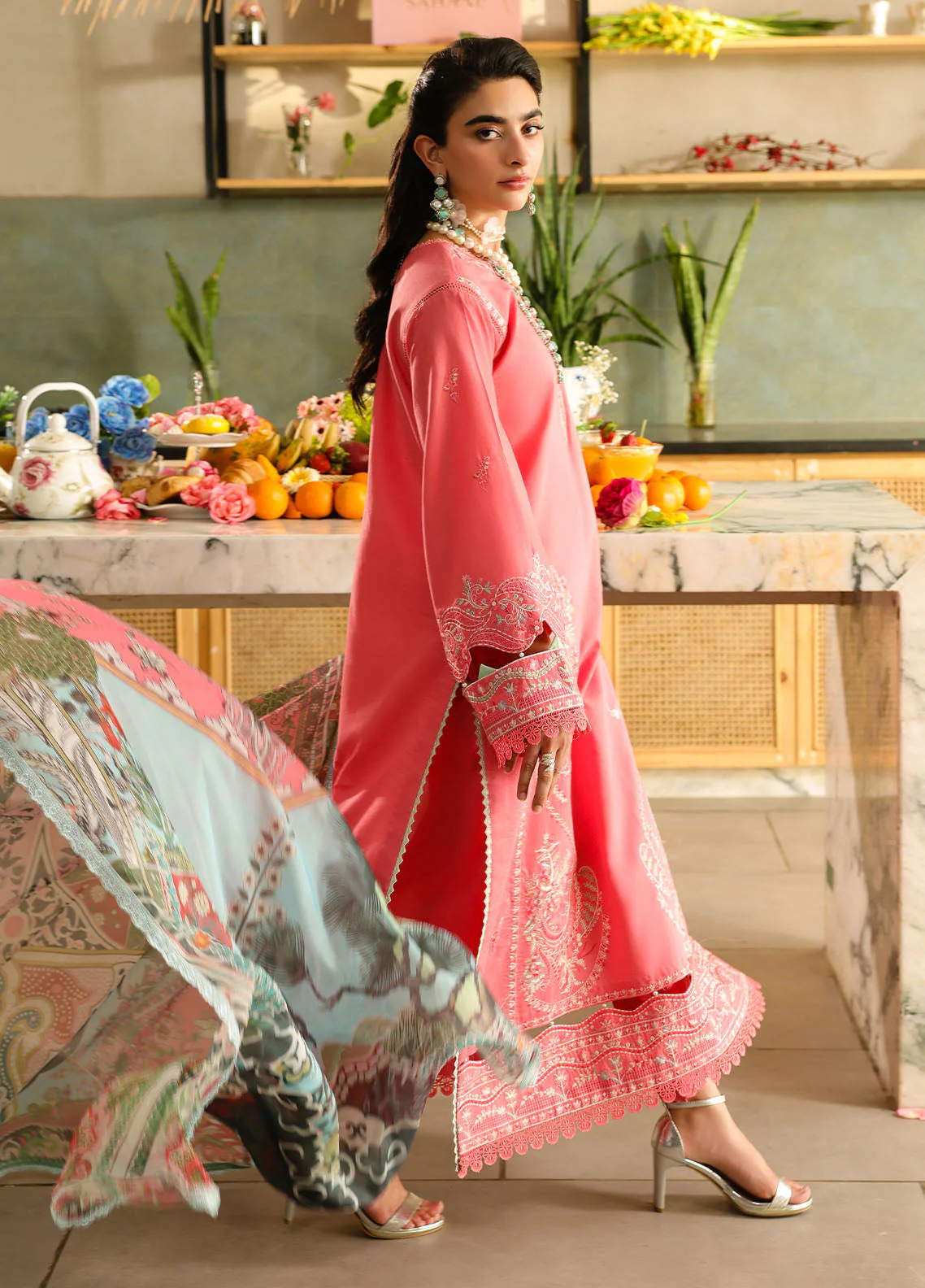 Sahane Store CT-21006 Rosetta In-Laws In Lawn Eid Edit 2025 - Image 2