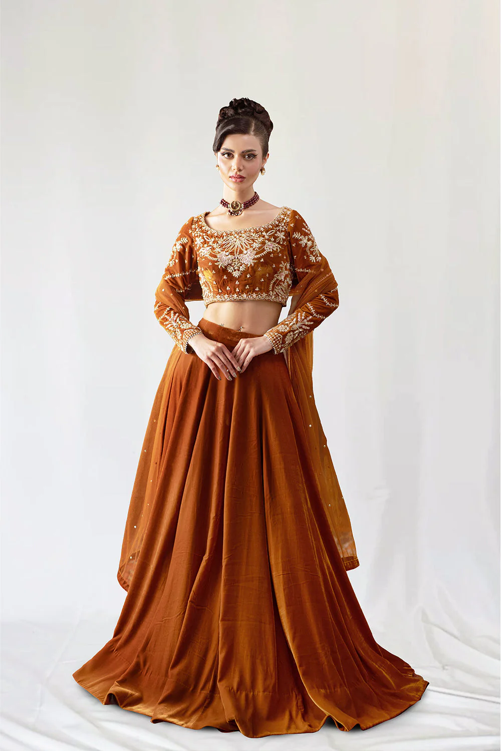 Saira Rizwan Amberin SRVP25-11 Velvet Pret 2025