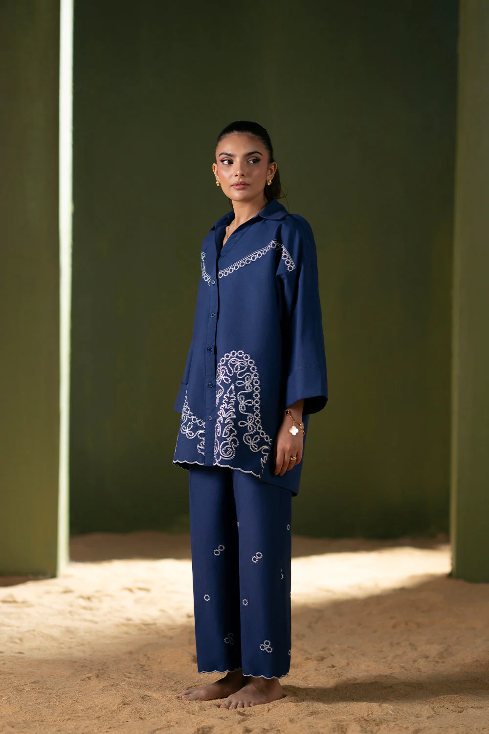 Saira Rizwan Blue-jbp25-03 Joolie Summer 2025 - Image 2
