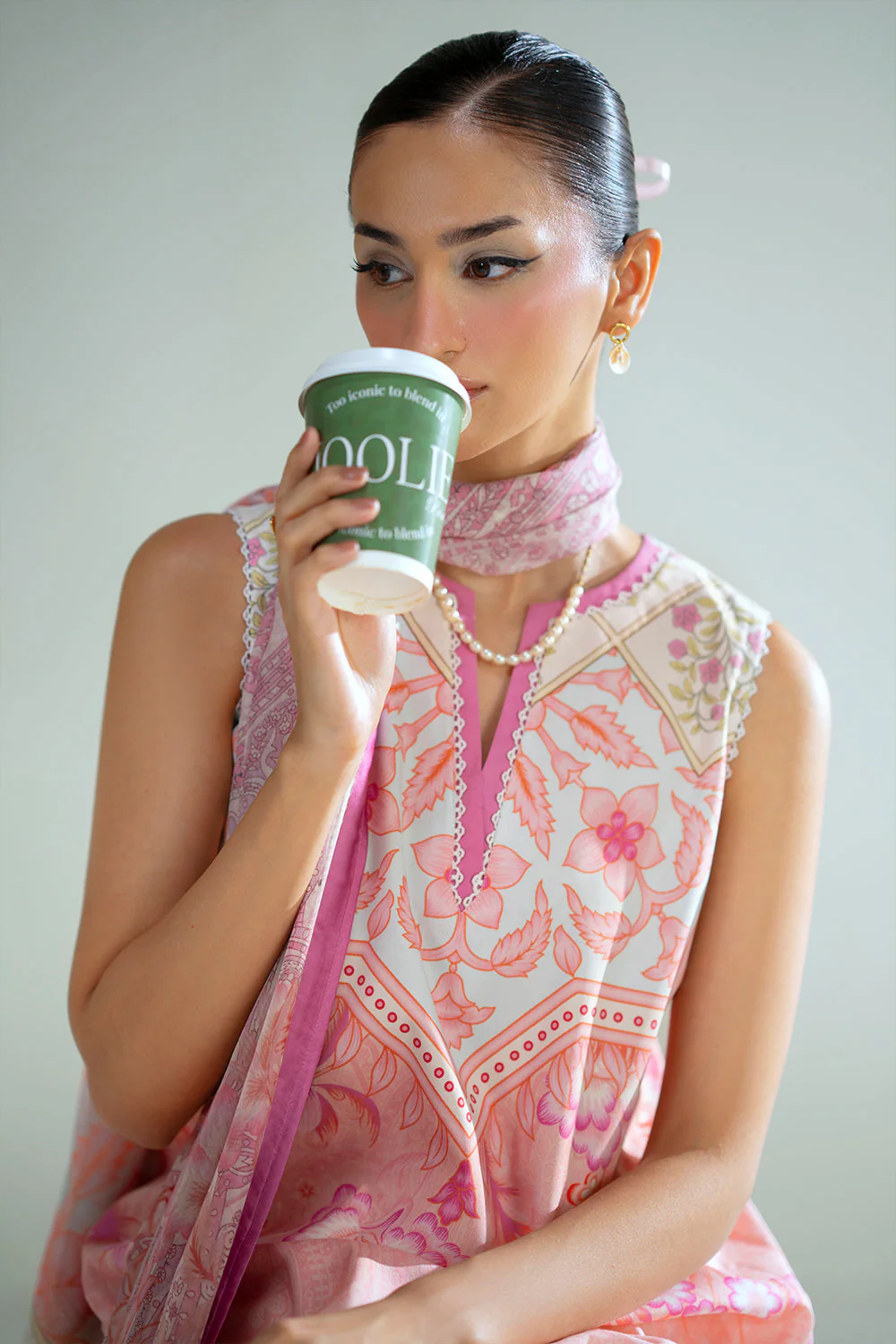 Saira Rizwan Brunch Babe – Jpu25-10 Joolie Summer 2025 - Image 2