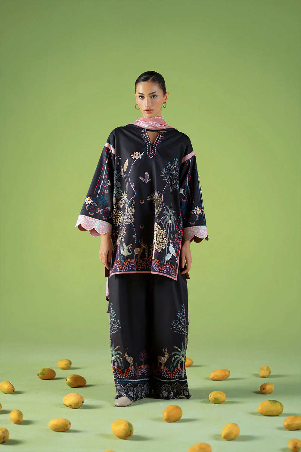 Saira Rizwan City Bloom JPU25-04 Joolie Prints 2025