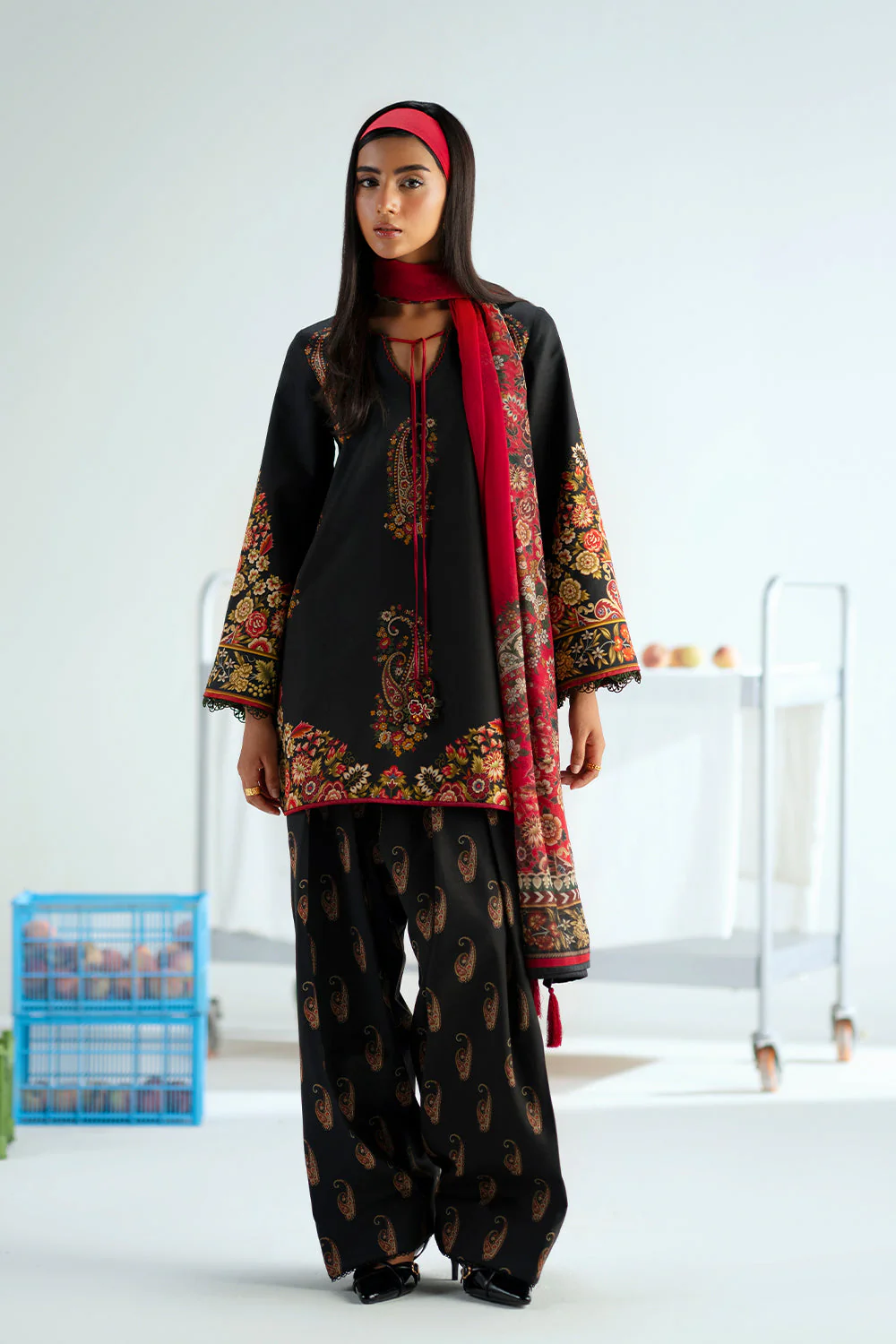 Saira Rizwan Drama Queen JPU25-01 Joolie Prints 2025