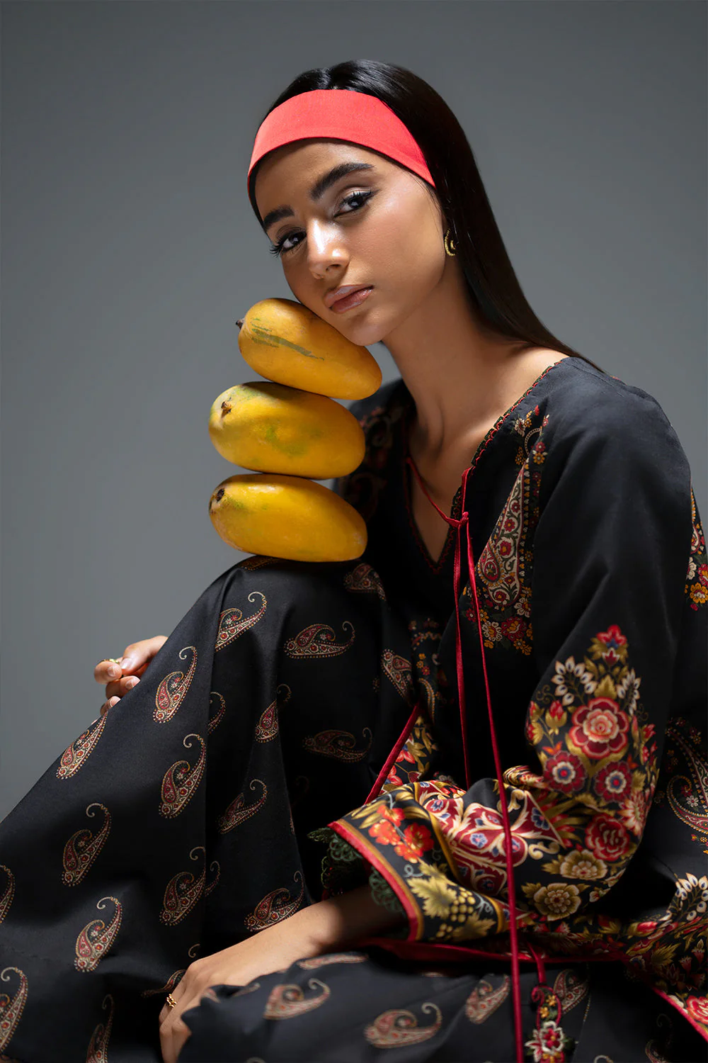 Saira Rizwan Drama Queen JPU25-01 Joolie Prints 2025 - Image 2