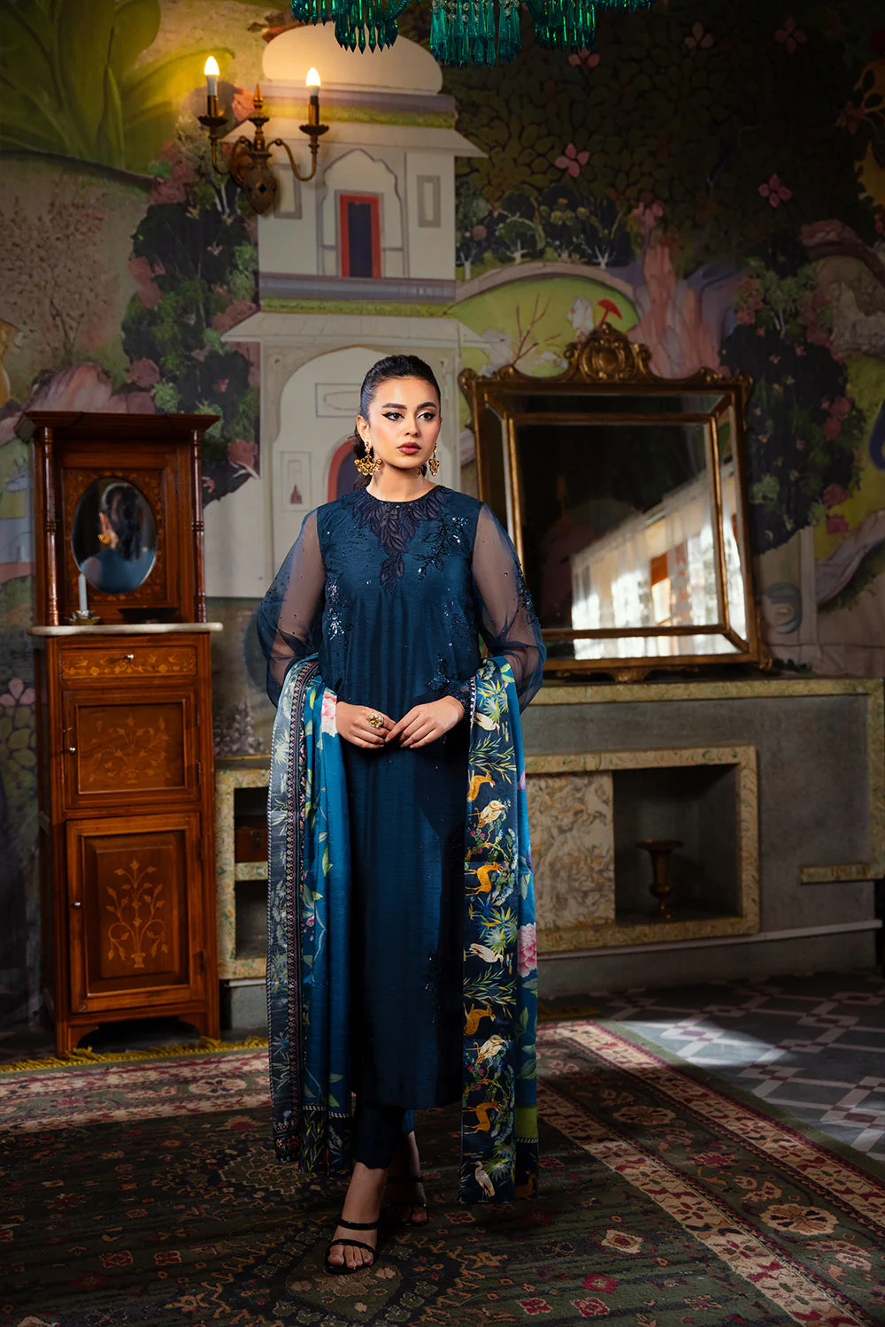 Saira Rizwan Esma – Srlp02-25 Dahini Silk Pret 2025