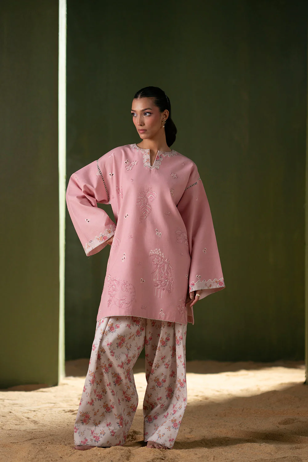 Saira Rizwan Joolie Pink - Jbp25-08 Joolie Summer 2025