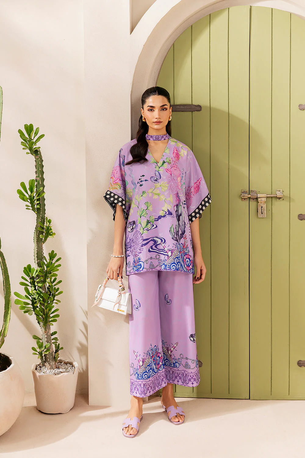 Saira Rizwan Lilac Lush - Srsp-25-10 Silk Coords 2025