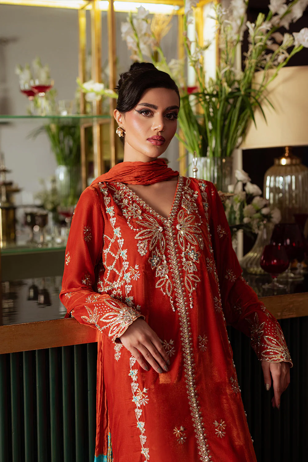 Saira Rizwan Neelam SRVP25-06 Velvet Pret 2025 - Image 2