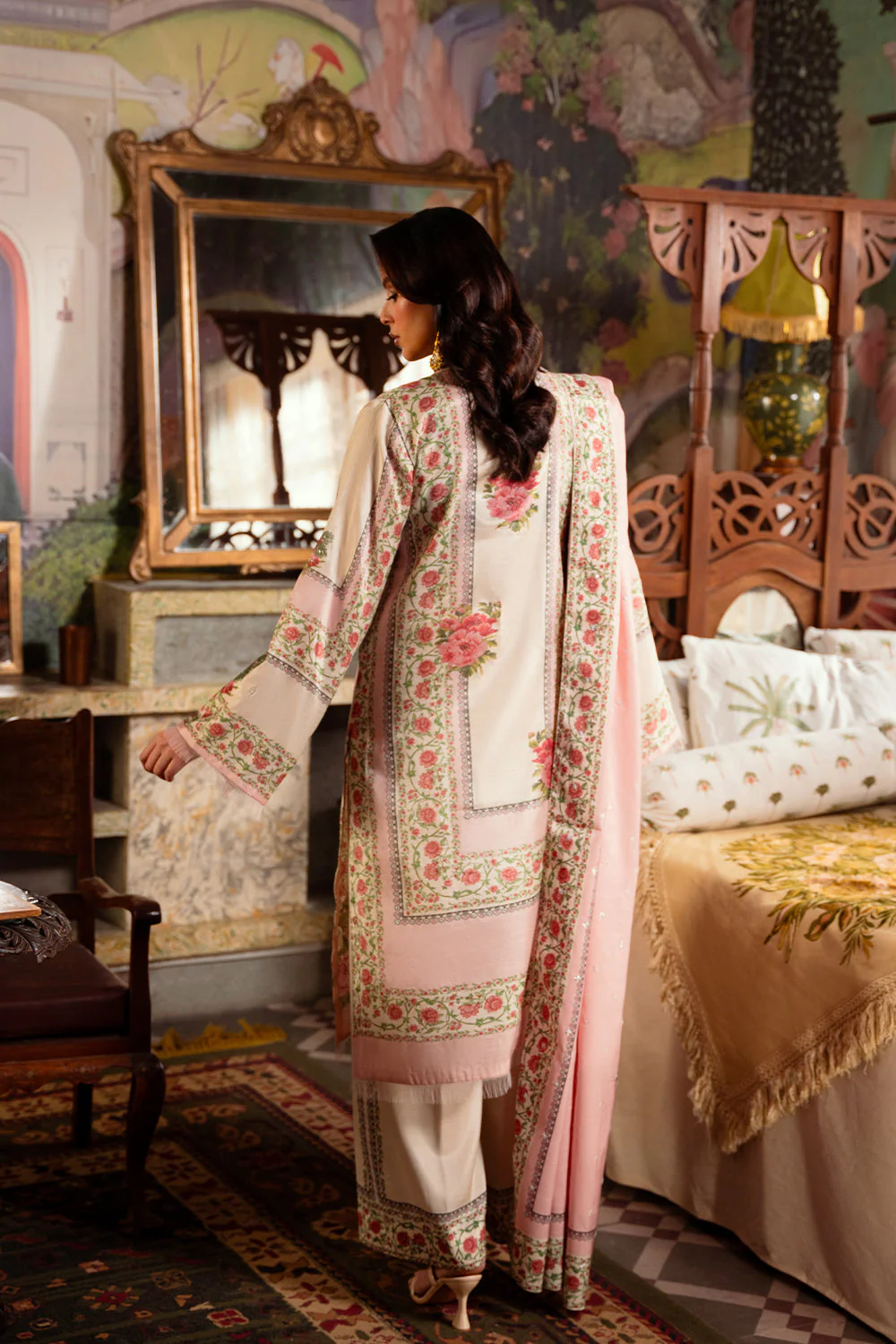 Saira Rizwan Reef – Srlp05-25 Dahini Silk Pret 2025 - Image 2