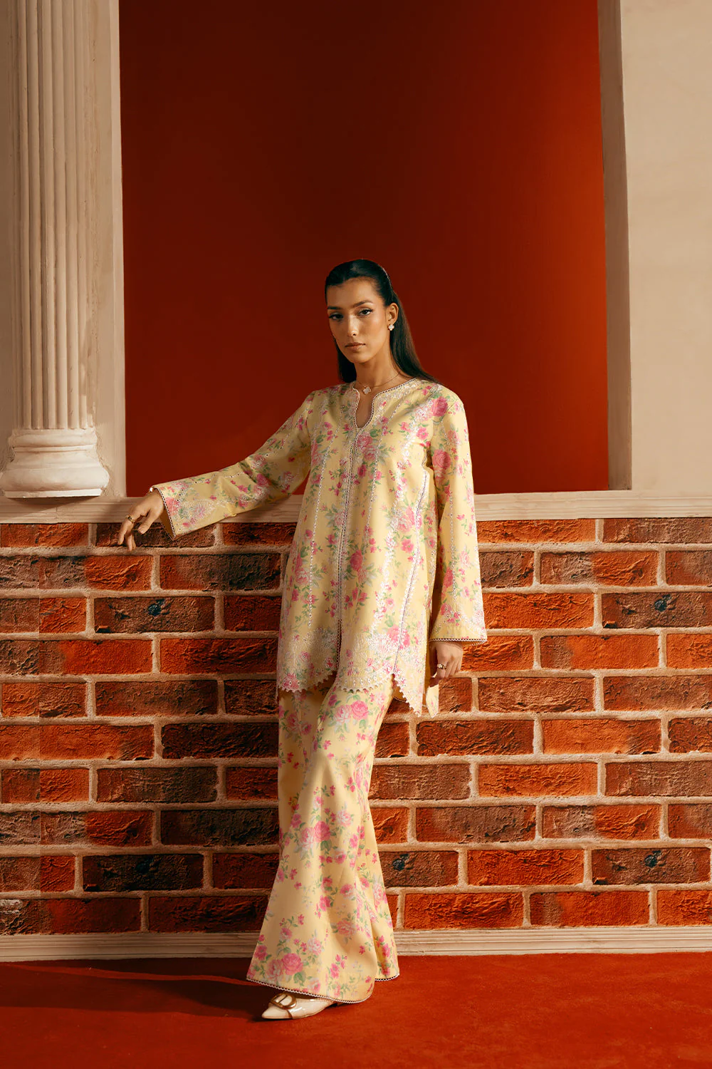 Saira Rizwan Yellow-jbp25-01 Joolie Summer 2025 - Image 2