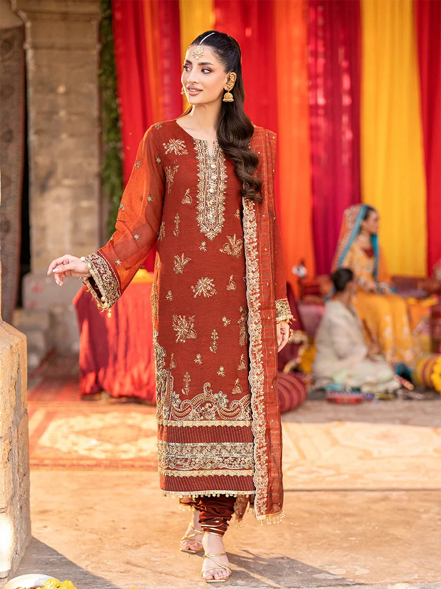 Salitex JI037 Shehnai Festive Lawn 2025