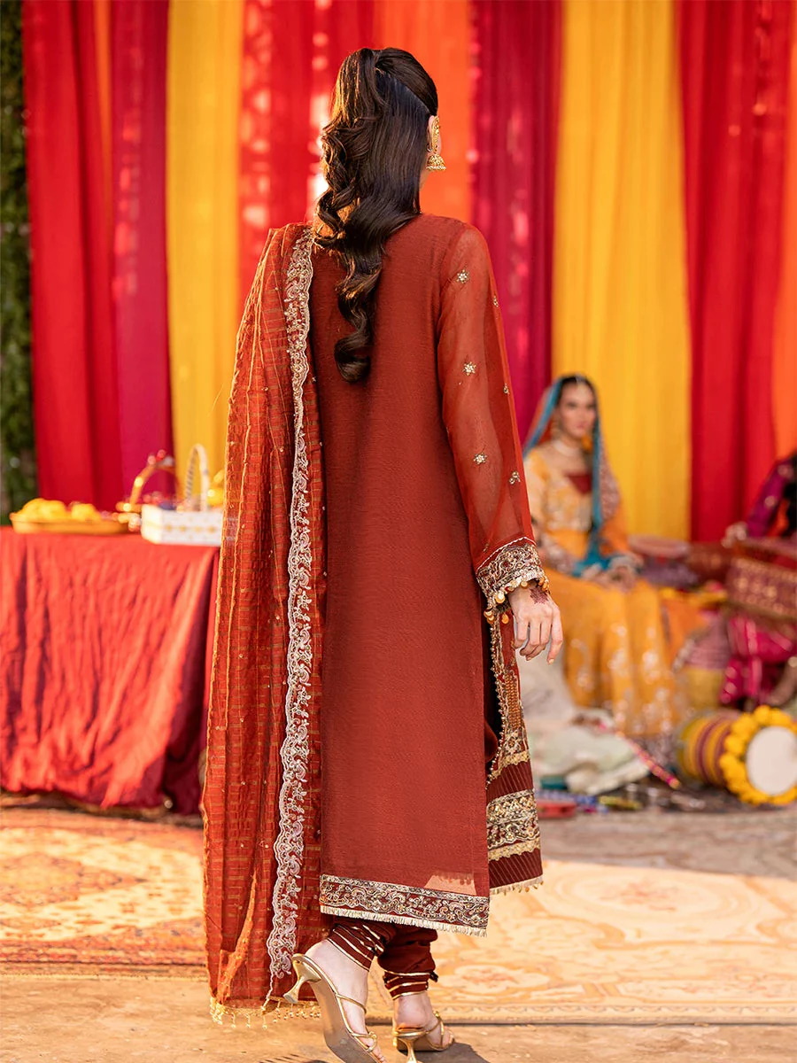 Salitex JI037 Shehnai Festive Lawn 2025 - Image 2
