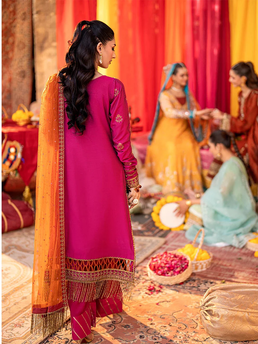Salitex No013 Shehnai Festive Lawn 2025 - Image 2