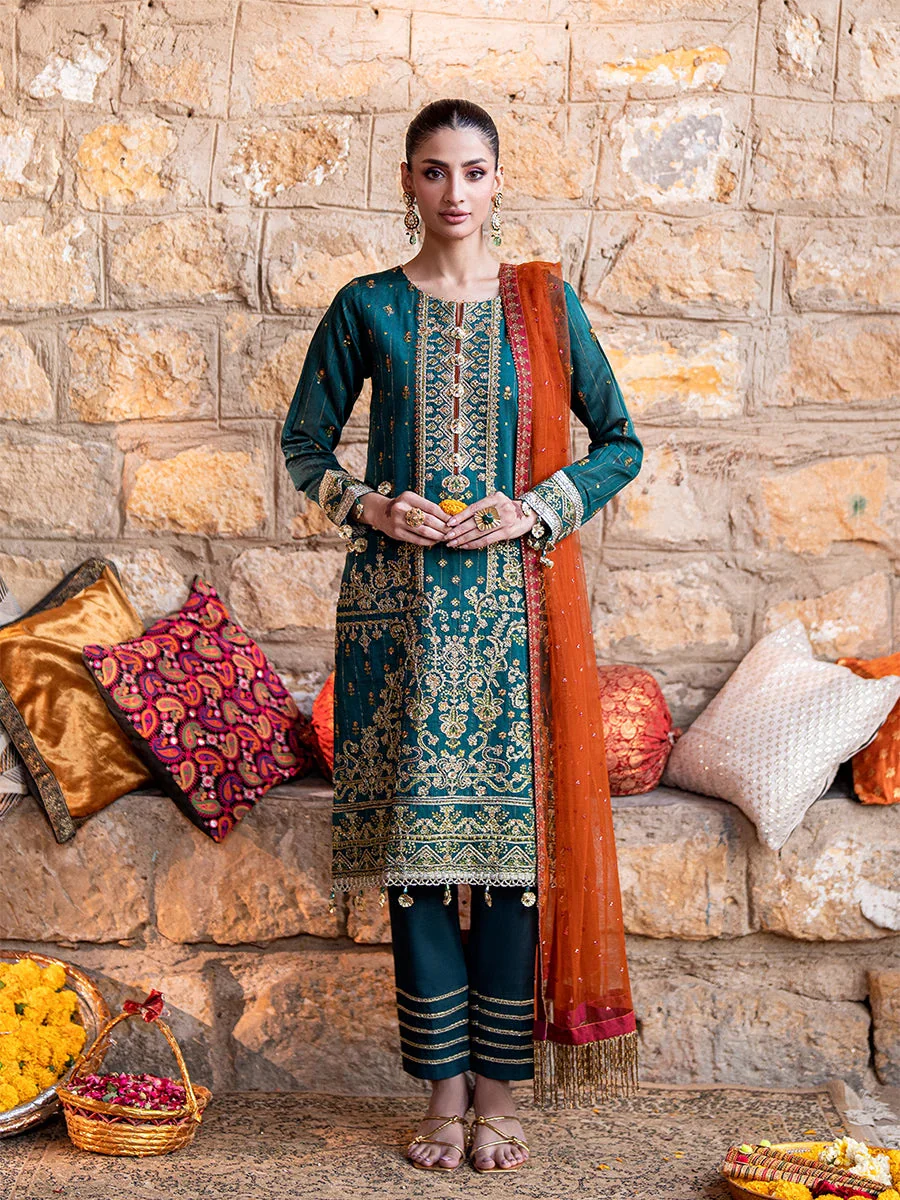Salitex No014 Shehnai Festive Lawn 2025