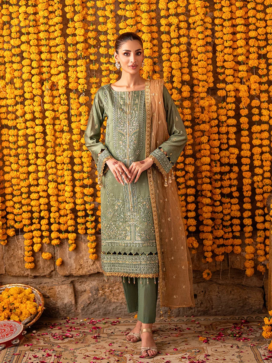 Salitex No022 Shehnai Festive Lawn 2025