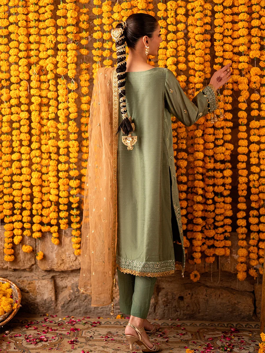 Salitex No022 Shehnai Festive Lawn 2025 - Image 2