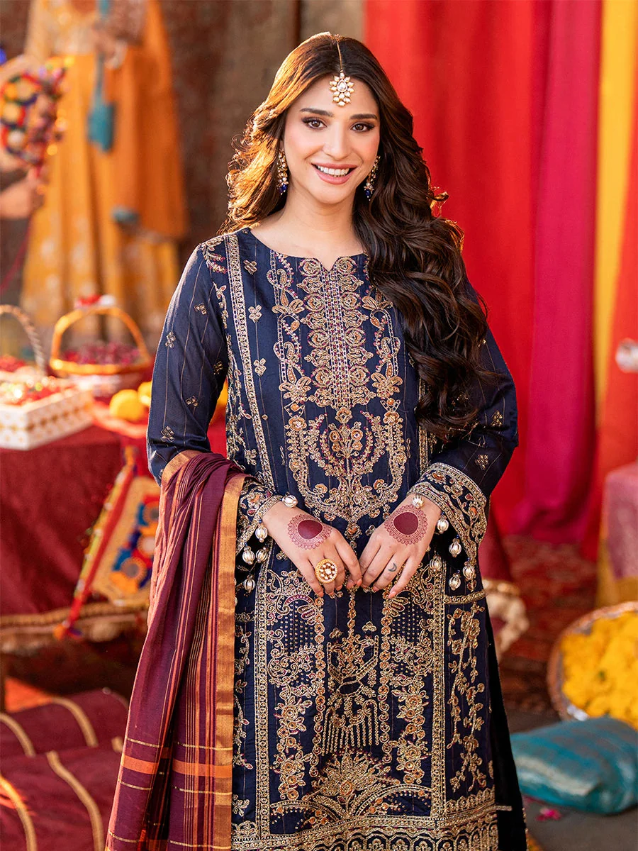 Salitex No023 Shehnai Festive Lawn 2025 - Image 2