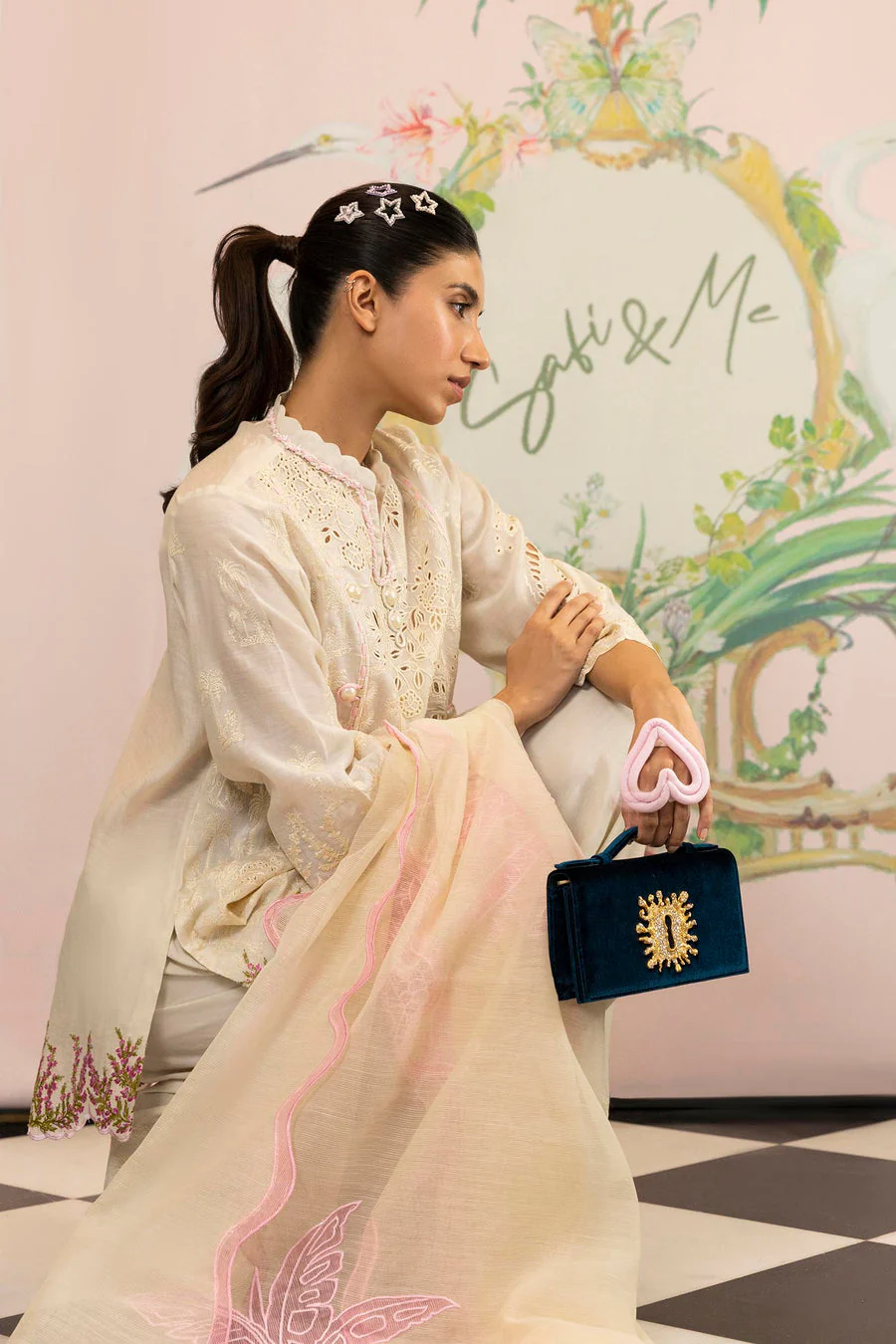 Sana Safinaz FW25SM023P2T Safi & Me  2025 - Image 2