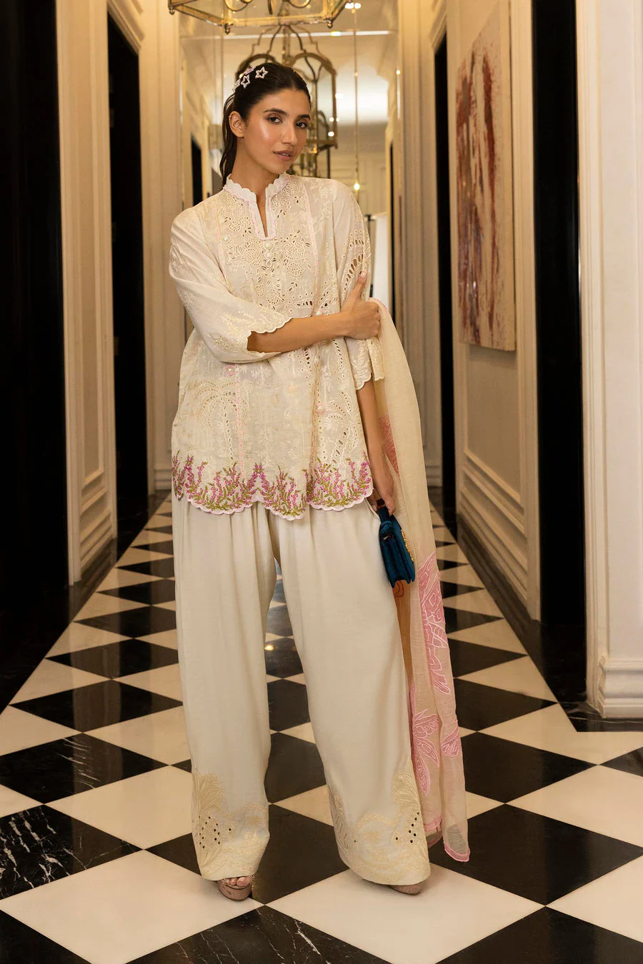 Sana Safinaz FW25SM023P2T Safi & Me  2025 - Image 3