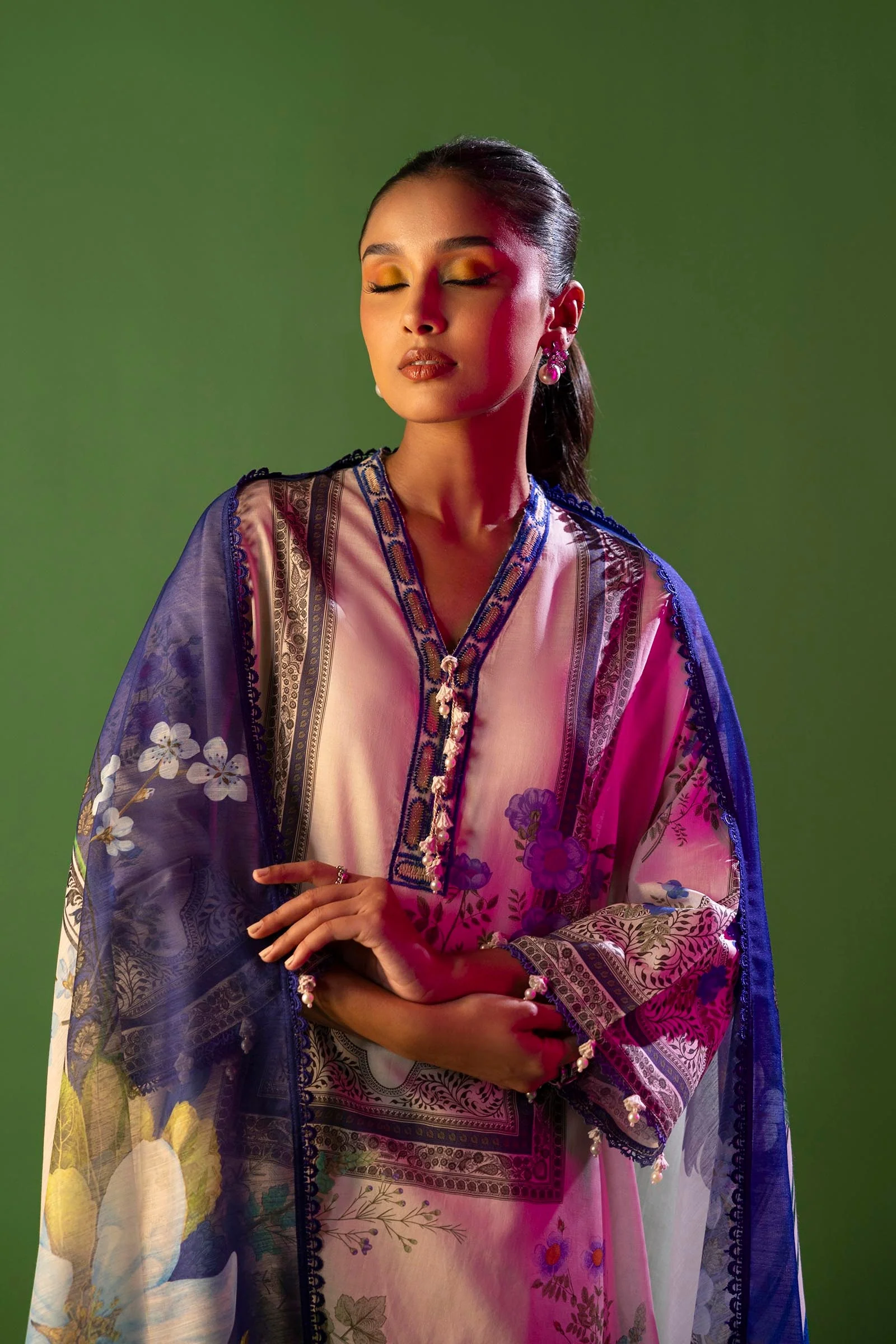 Sana Safinaz H251-010A-3DE Mahay Spring Vol 1 2025 - Image 2