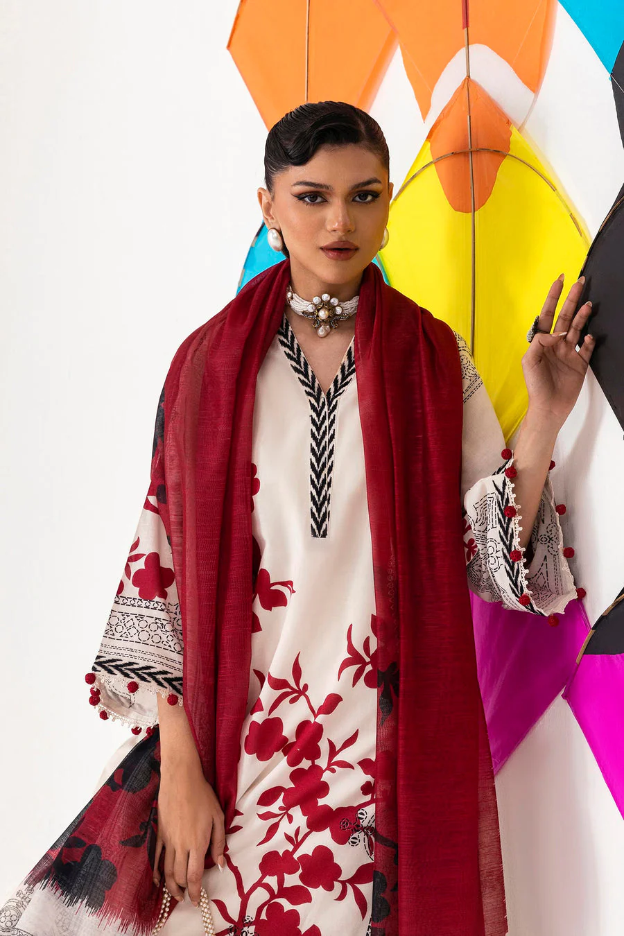 Sana Safinaz H261-001B-3DG_1 Mahay Spring Vol-1 2026 - Image 2
