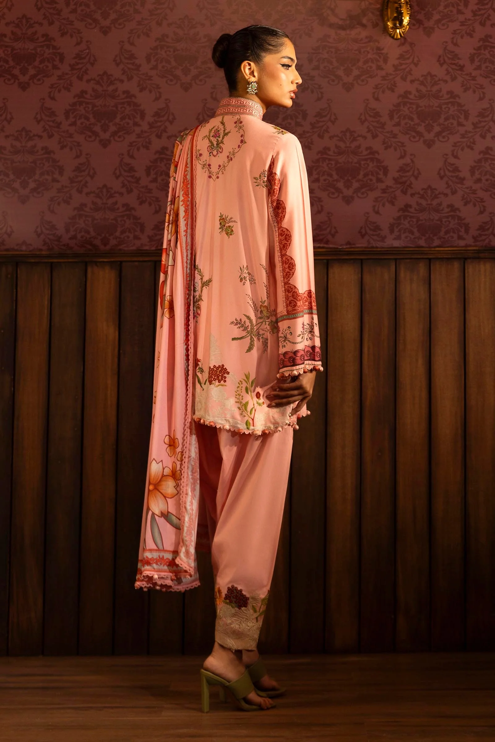 Sana Safinaz M243-025A-3DB Muzlin Winter 2024 - Image 2