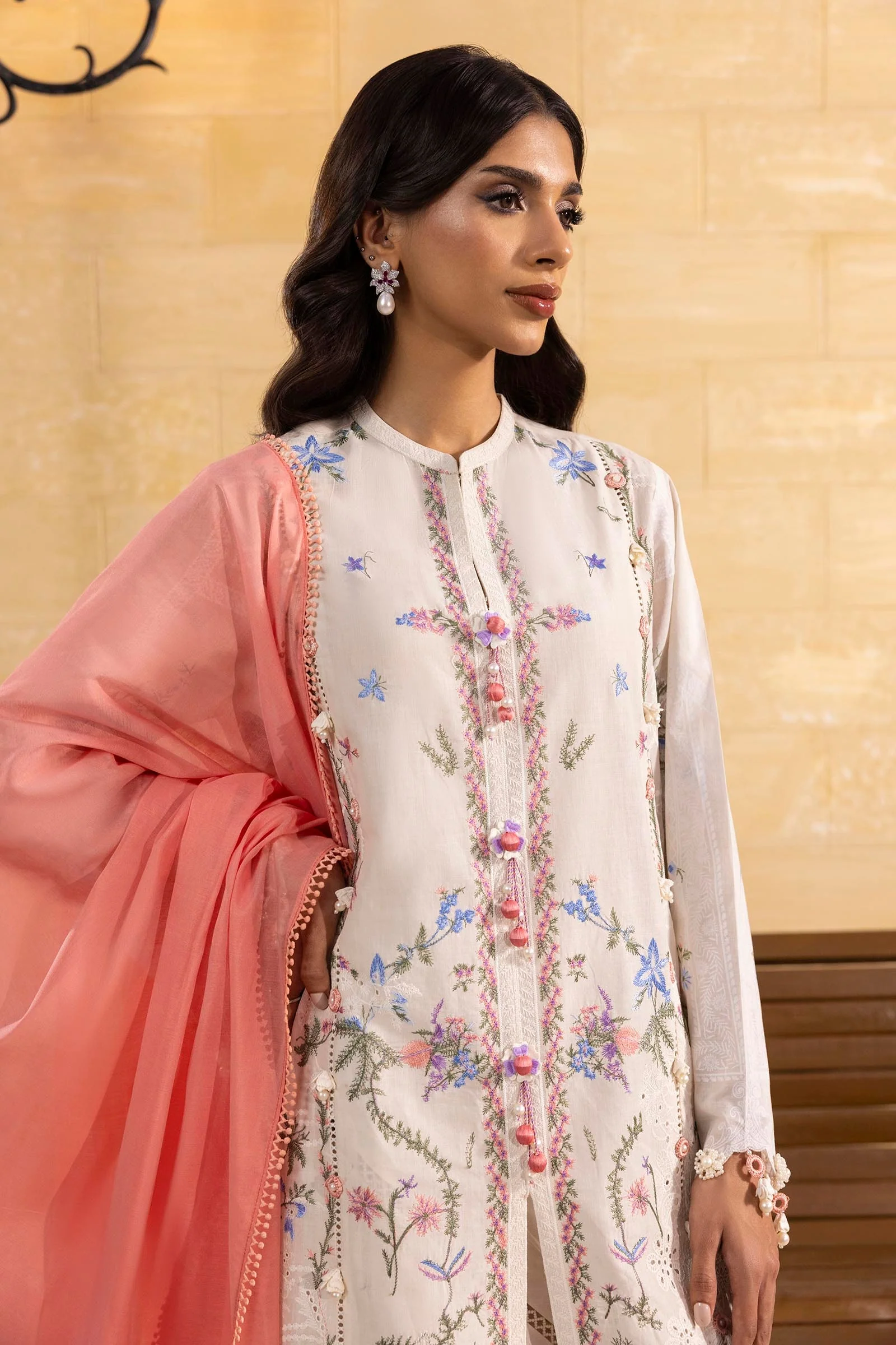 Sana Safinaz M251-008B-3DG Muzlin Spring Vol 1 2025 - Image 2