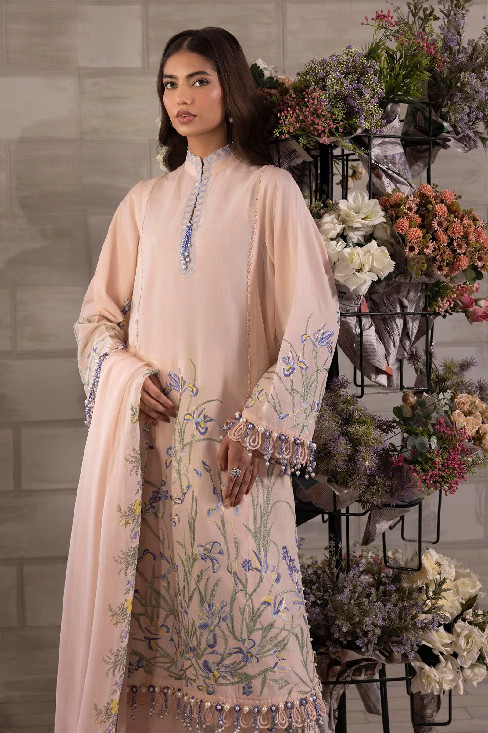 Sana Safinaz M251-017B-3CJ Muzlin Spring Vol 1 2025 - Image 2