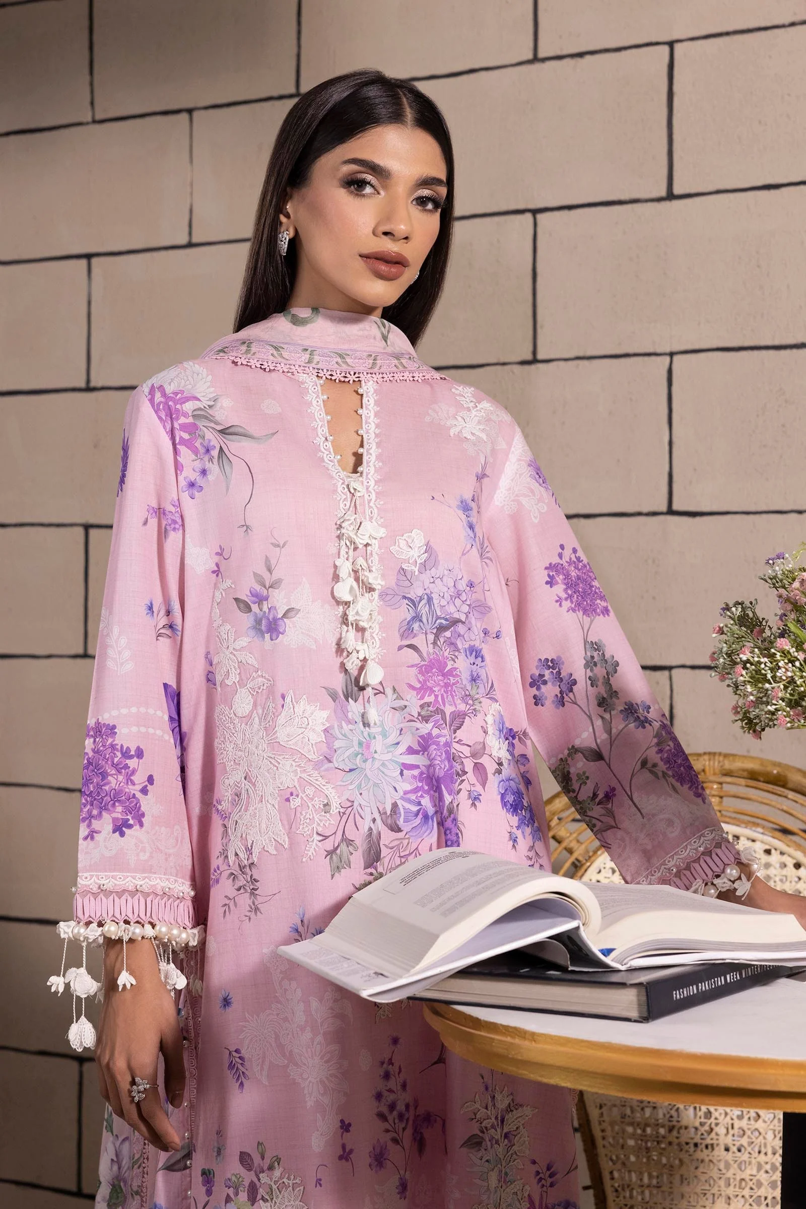 Sana Safinaz M251-025A-3CJ Muzlin Spring Vol 1 2025 - Image 2