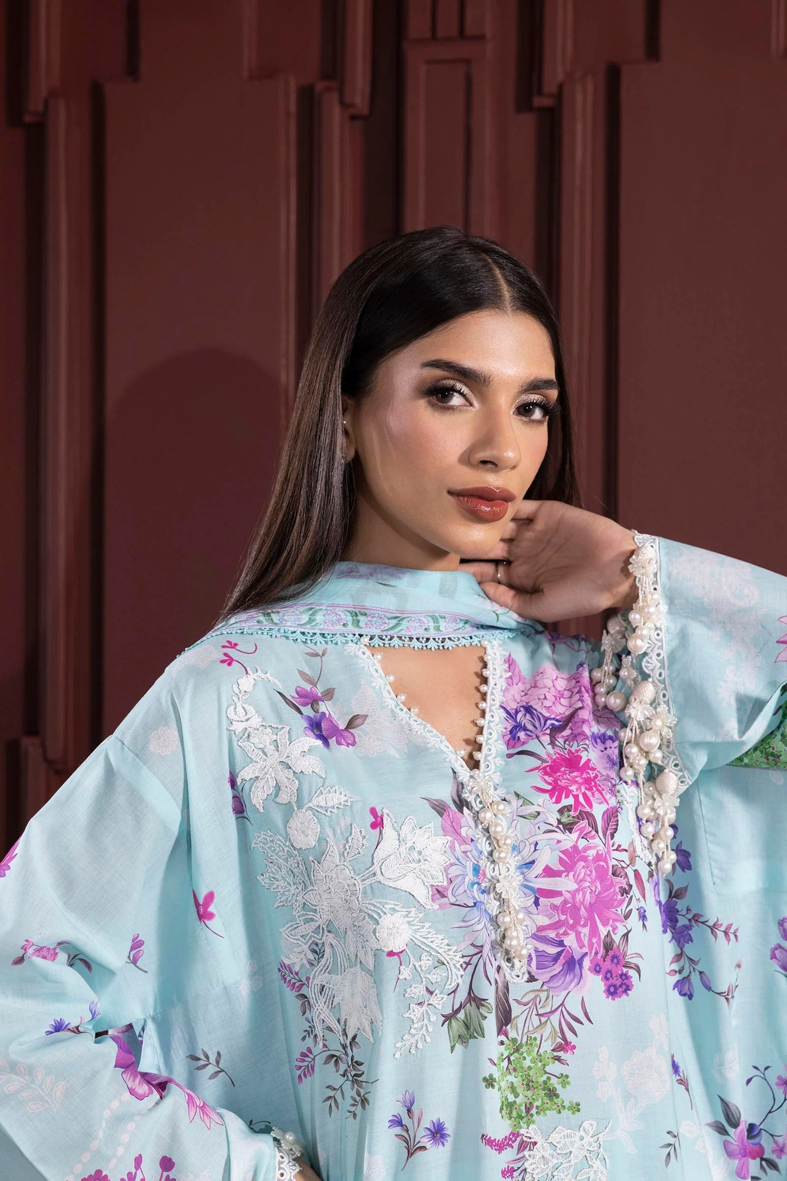 Sana Safinaz M251-025B-3CJ Muzlin Spring Vol 1 2025 - Image 2