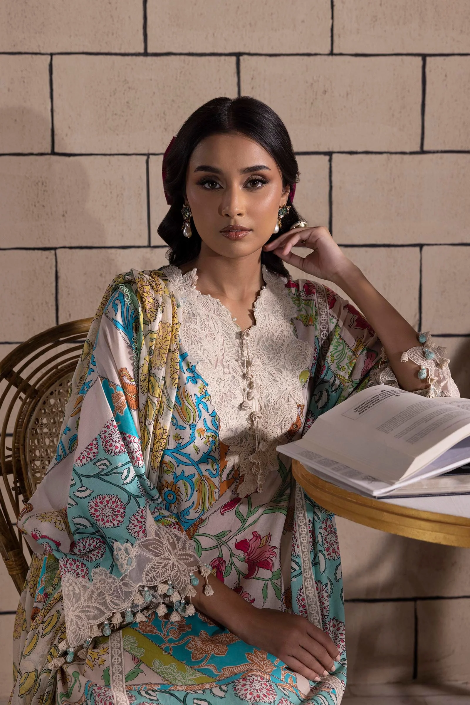 Sana Safinaz M251-027B-3CI Muzlin Spring Vol 1 2025 - Image 2