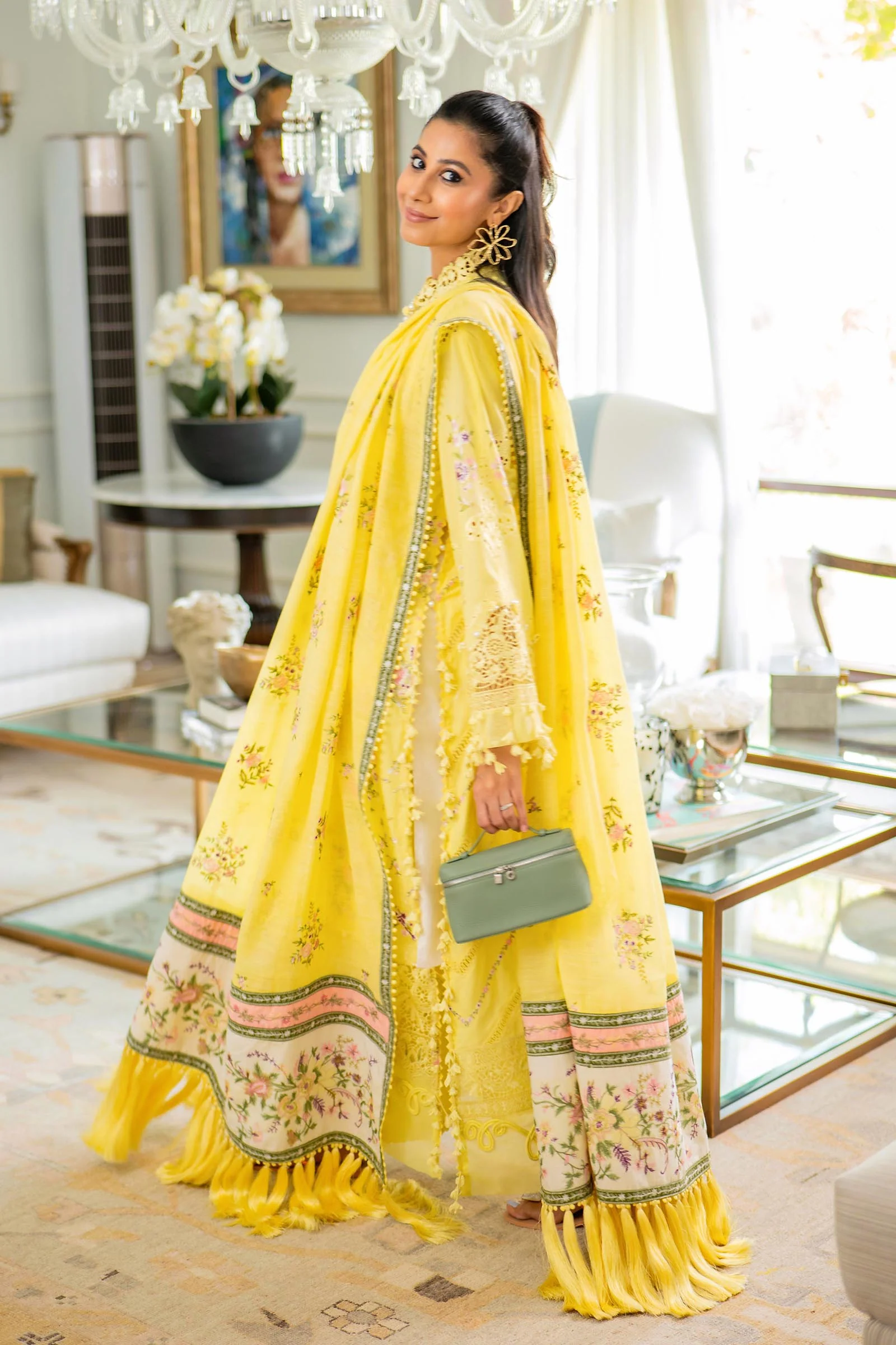 Sanasafinaz L261-003-CV Luxury Lawn 2026 - Image 2