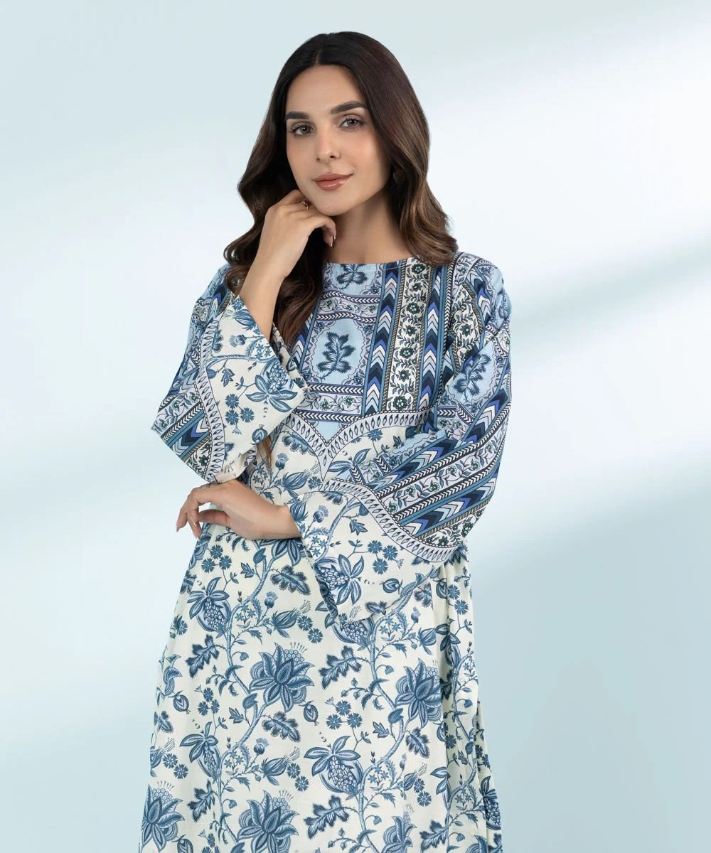 Sapphire 2 Piece - Printed Lawn Suit 00002532MOM3 Eid 1 RTW 2025