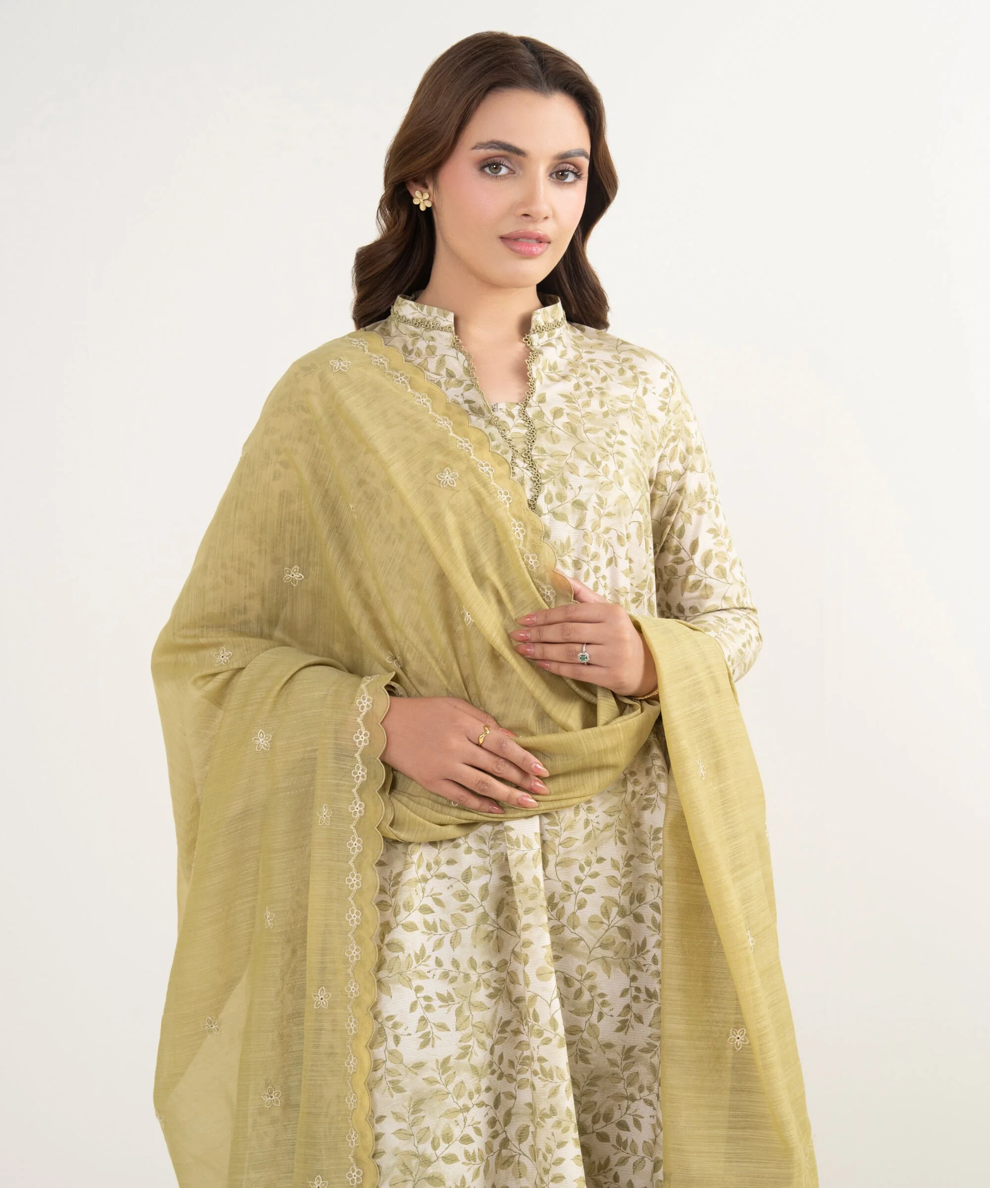 Sapphire 3FELXS26V150 Embroidered Chiffon Suit Eid 1 2026