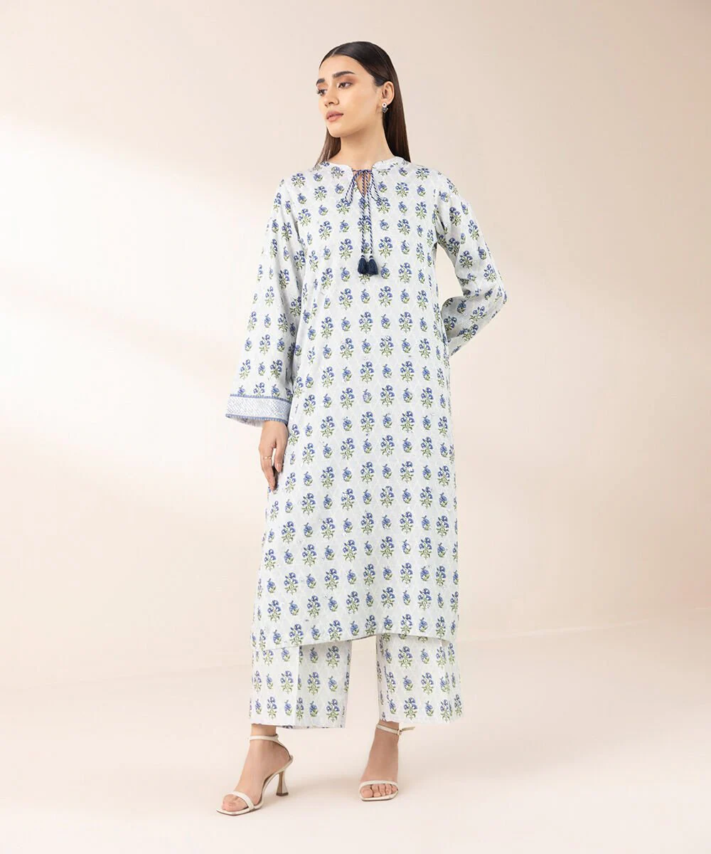 Sapphire Embroidered Arabic Lawn Shirt 2PBST25V34ST Eid 1 RTW 2025