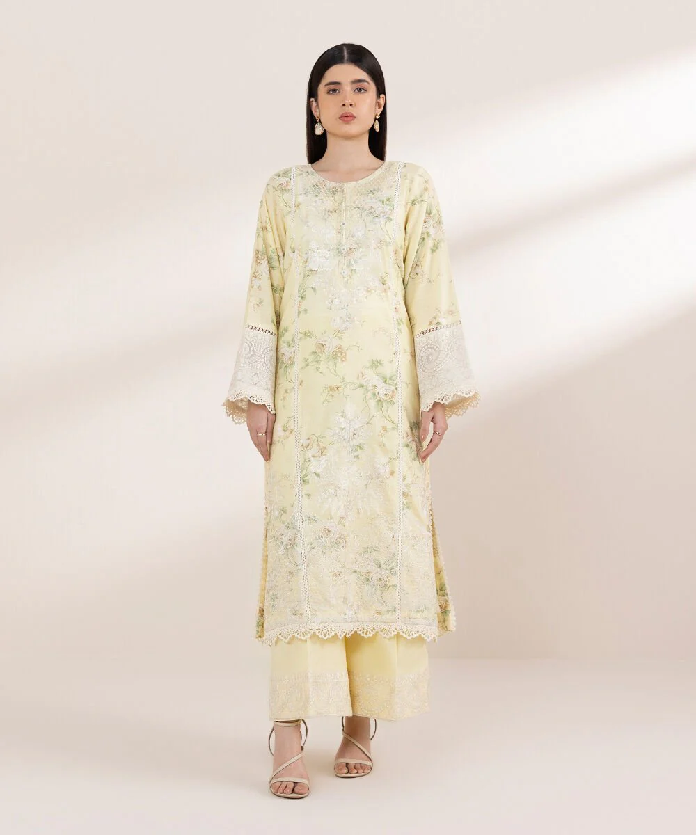 Sapphire Embroidered Dobby Shirt 3PRSGS25V37S Eid 1 RTW 2025