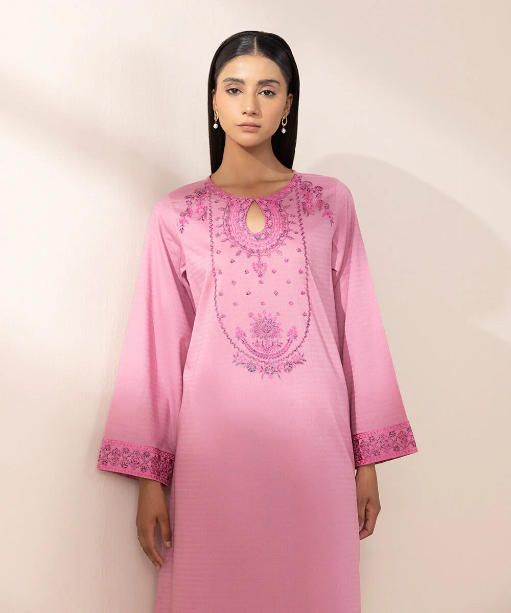 Sapphire Embroidered Dobby Shirt 3PRST25V312S Eid 1 RTW 2025