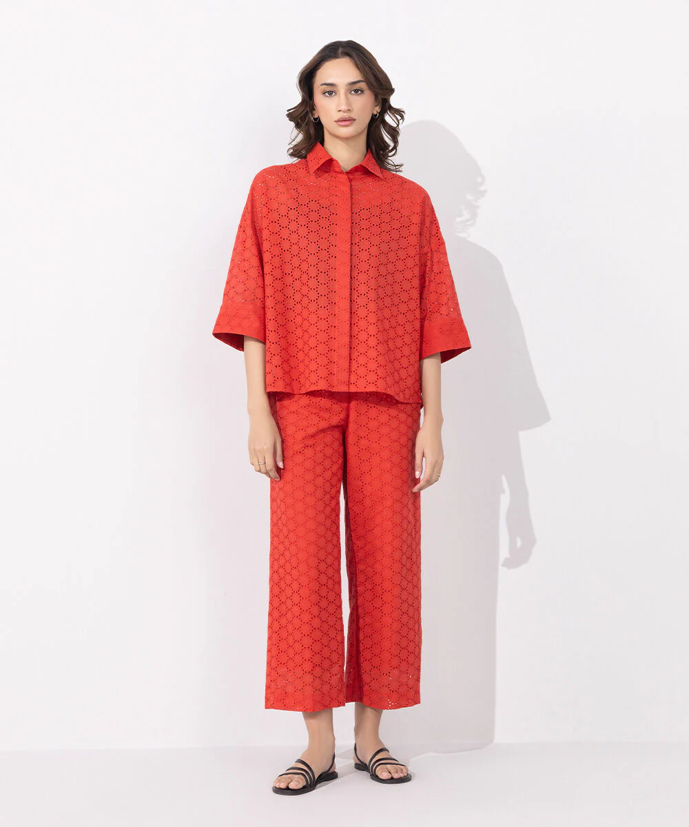 Sapphire Embroidered Shirt WTOPS25V2076 West RTW 2025