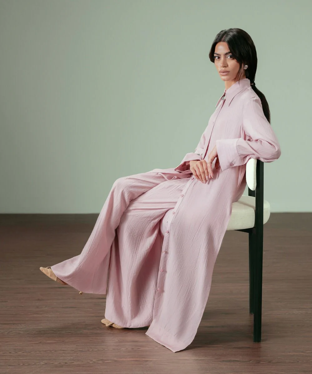 Sapphire Flowy Long Shirt WTOPS25V3006 West RTW 2025