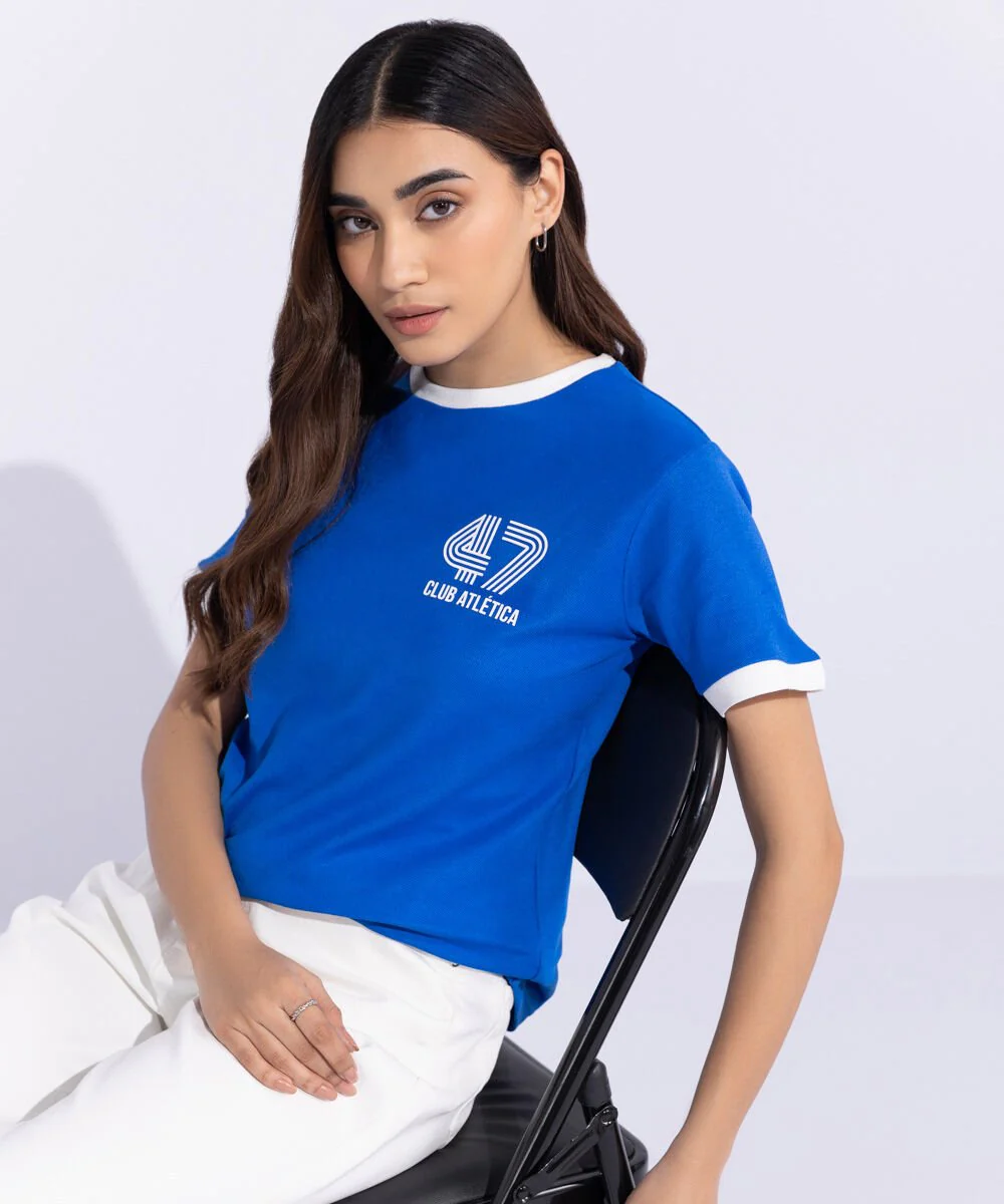 Sapphire Graphic T-Shirt WTOPS25V2070 West RTW 2025