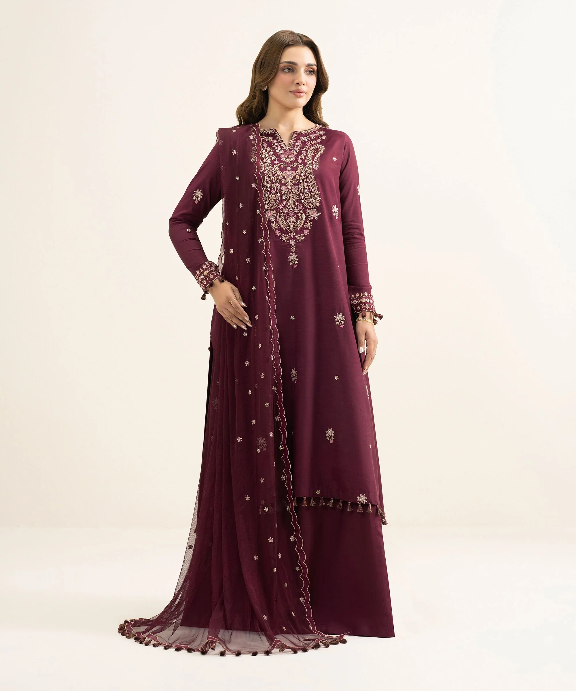 Sapphire PESGS26V164B Embroidered Lawn Suit Eid 1 2026