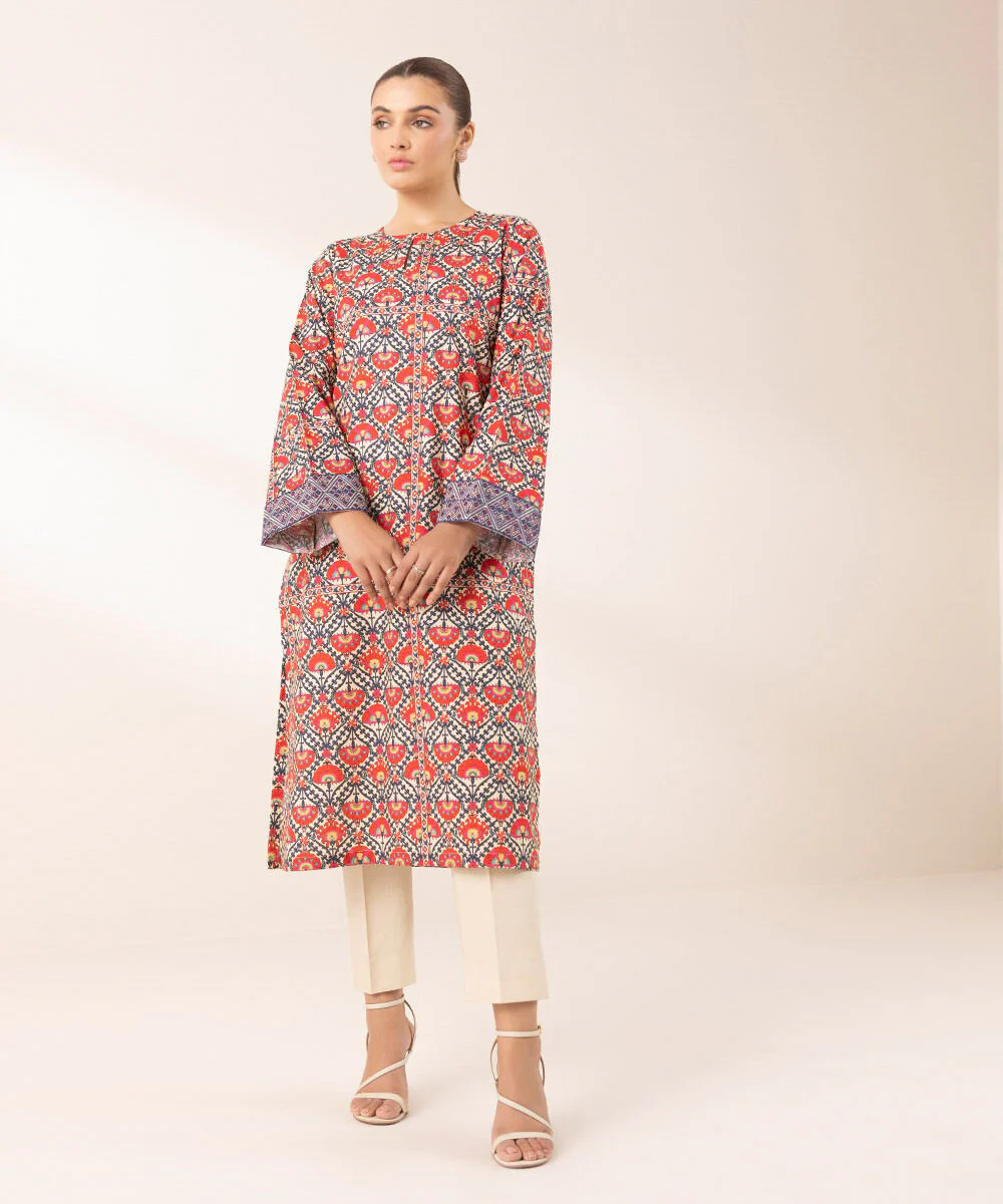 Sapphire Printed Cambric Shirt 2SDDF25V23SD Eid 1 RTW 2025