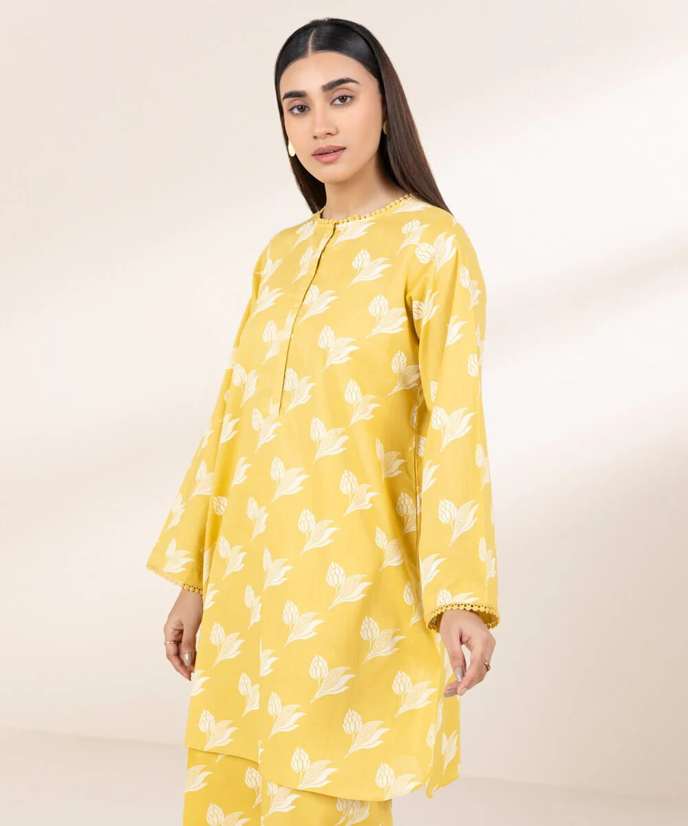 Sapphire Printed Crosshatch Shirt 2PRDY25V227S Eid 1 RTW 2025