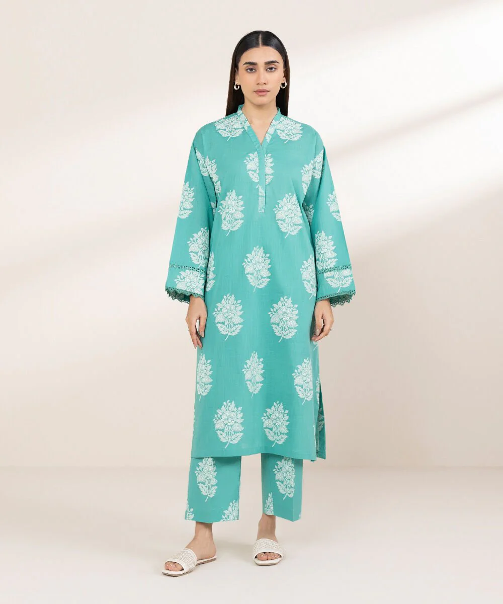Sapphire Printed Crosshatch Shirt 2PRDY25V231S Eid 1 RTW 2025