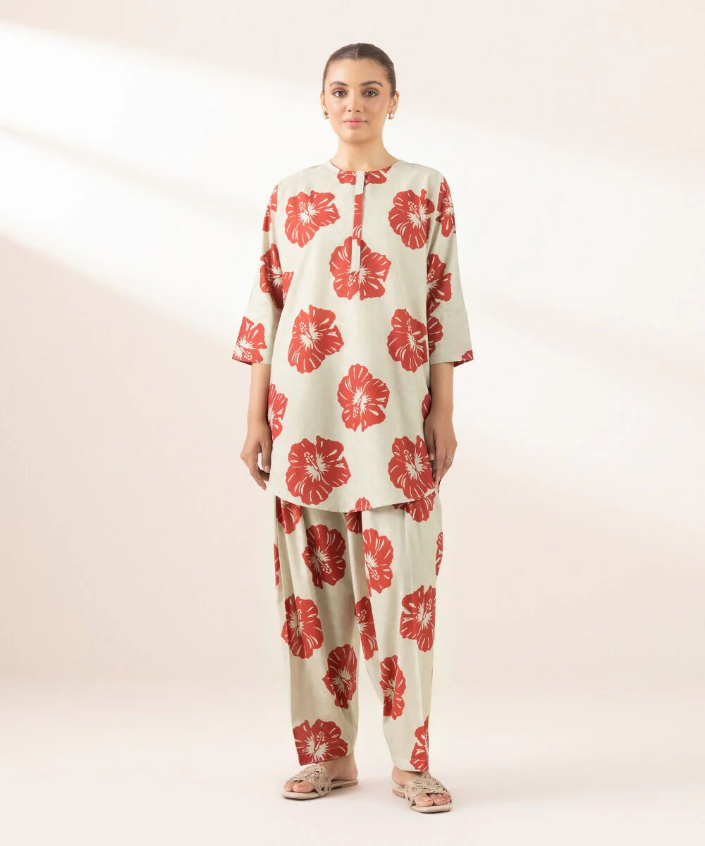 Sapphire Printed Lawn Shirt 2PBDF25V23ST Eid 1 RTW 2025