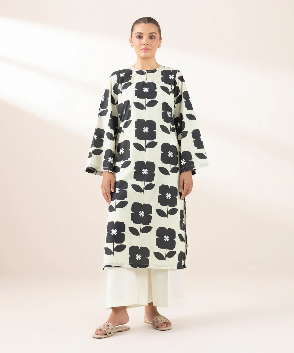 Sapphire Printed Lawn Shirt 2PBDF25V26ST Eid 1 RTW 2025